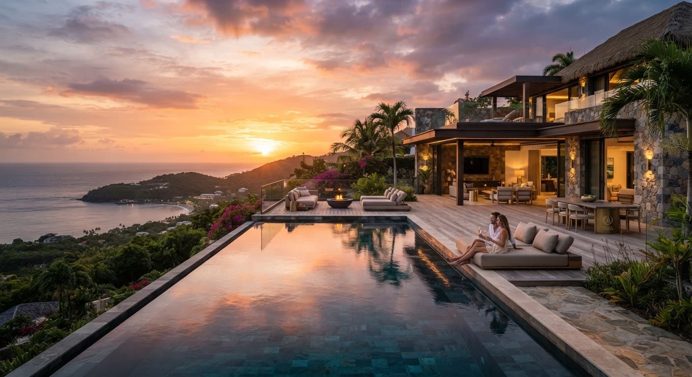 Luxury resort villa in Grenada