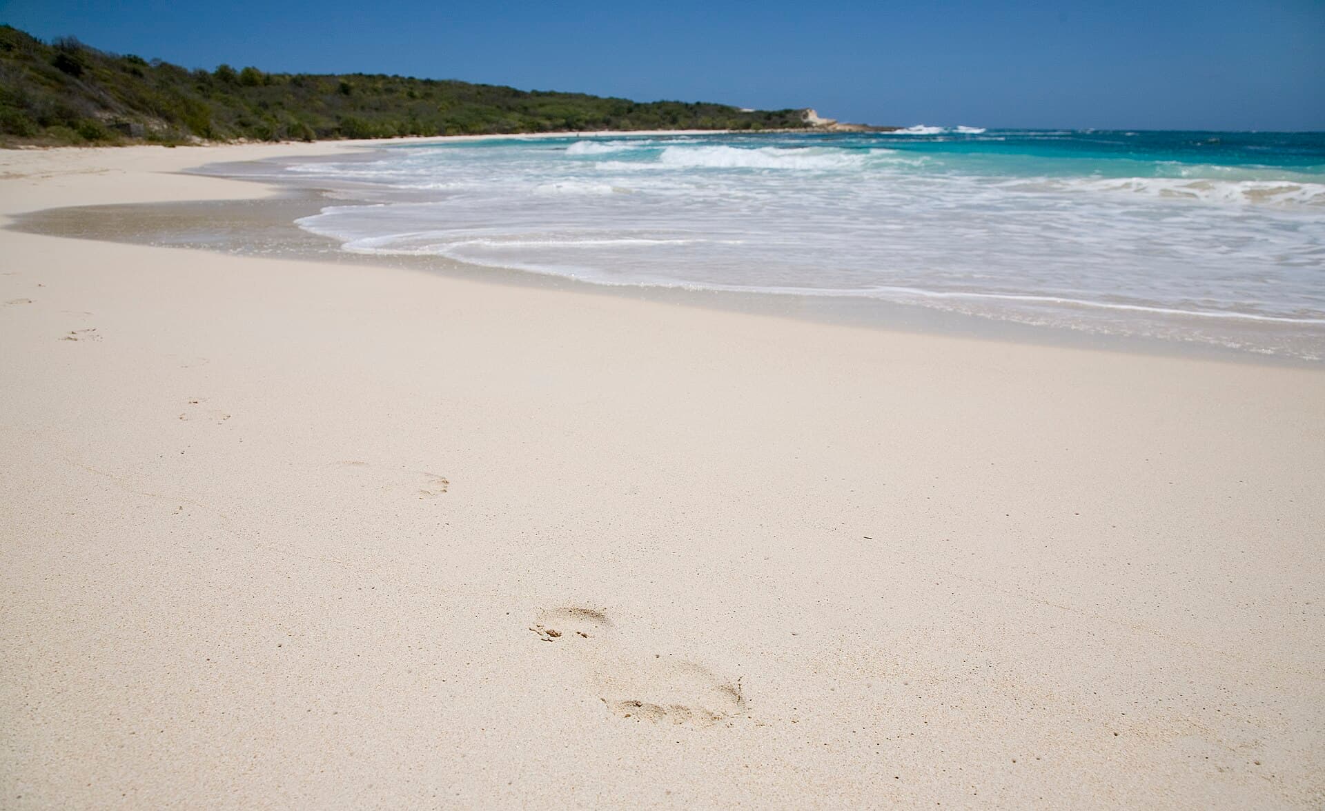 Half Moon Bay beach, Antigua
