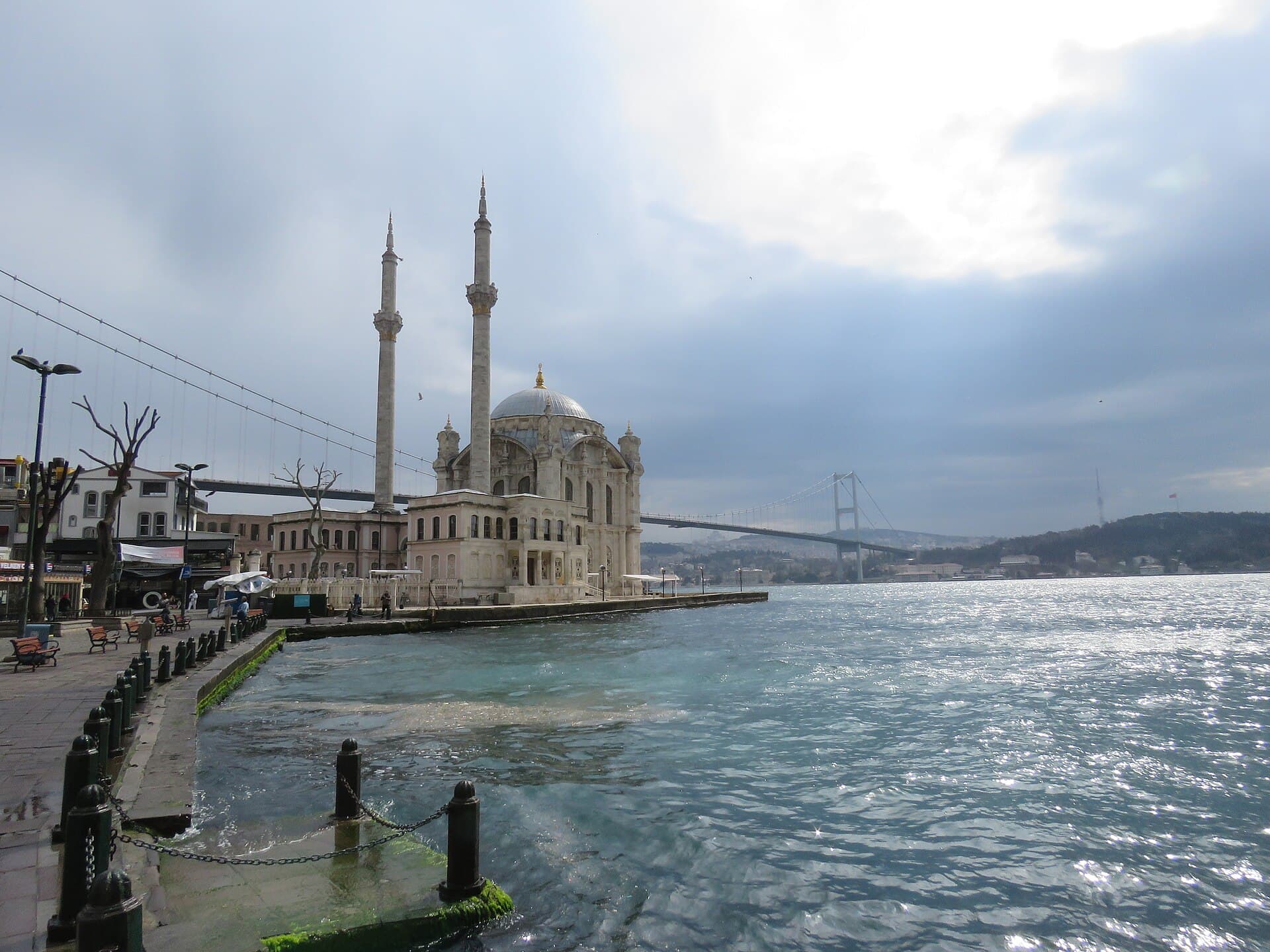 Ortaköy Mosque and the Bosphorus Bridge, Istanbul